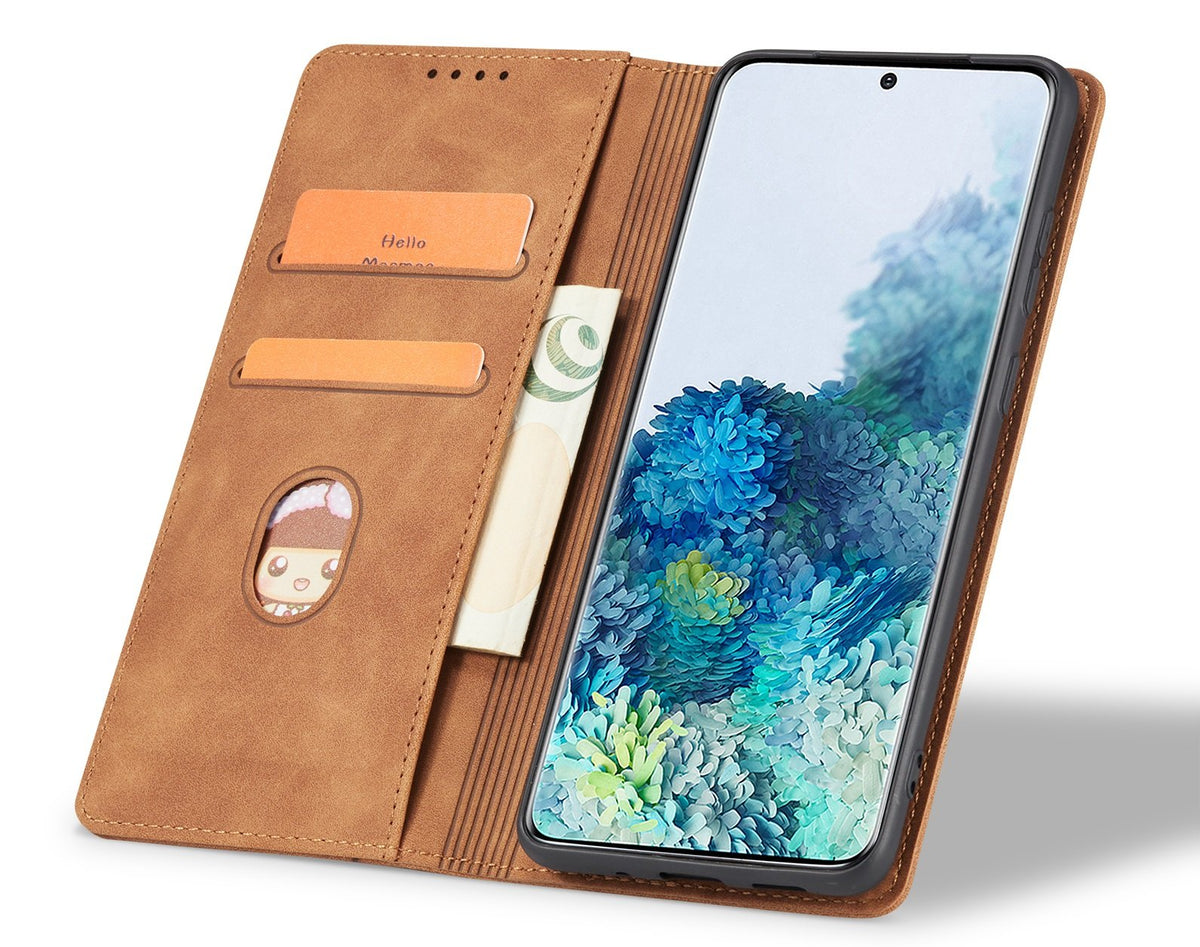 Θήκη Xiaomi Redmi Note 14 4G Bodycell Book Case Πορτοφόλι - Brown (5206015080623)