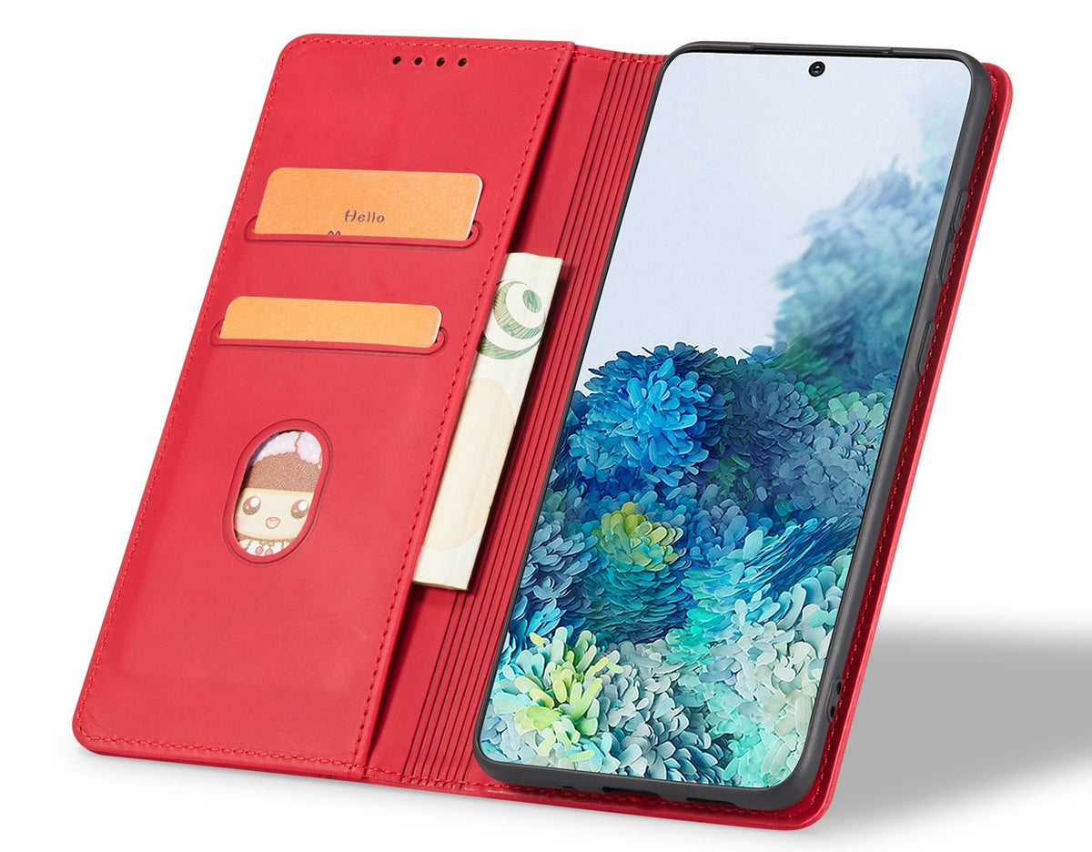Θήκη Xiaomi Redmi Note 14 5G Bodycell Book Case Πορτοφόλι - Red (5206015080661)