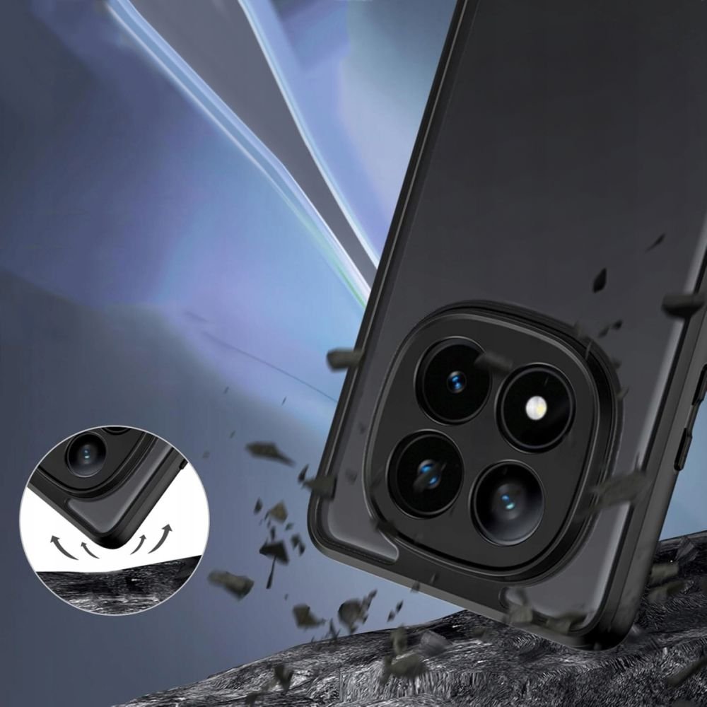Θήκη Xiaomi Redmi Note 14 Pro 5G / Poco X7 Tech-Protect MagMat Σκληρή Ημιδιάφανη - Matte Black (5906302361458)