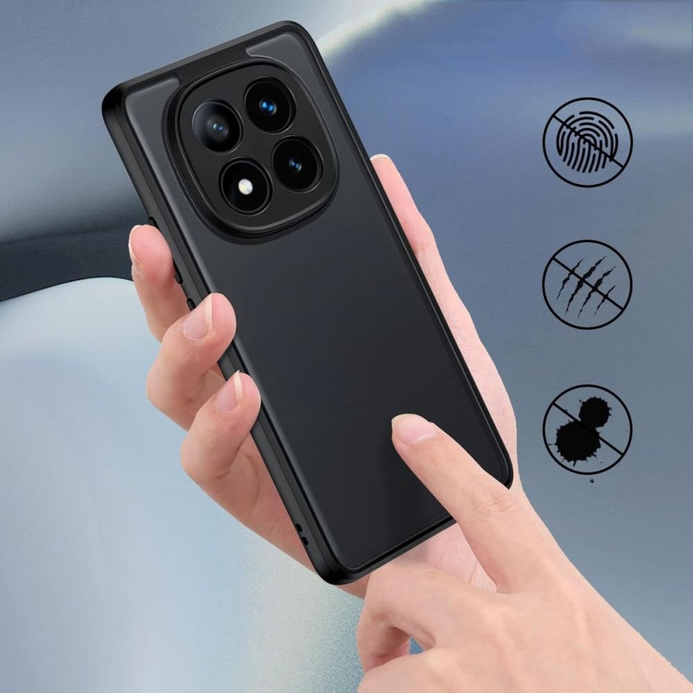 Θήκη Xiaomi Redmi Note 14 Pro 5G / Poco X7 Tech-Protect MagMat Σκληρή Ημιδιάφανη - Matte Black (5906302361458)