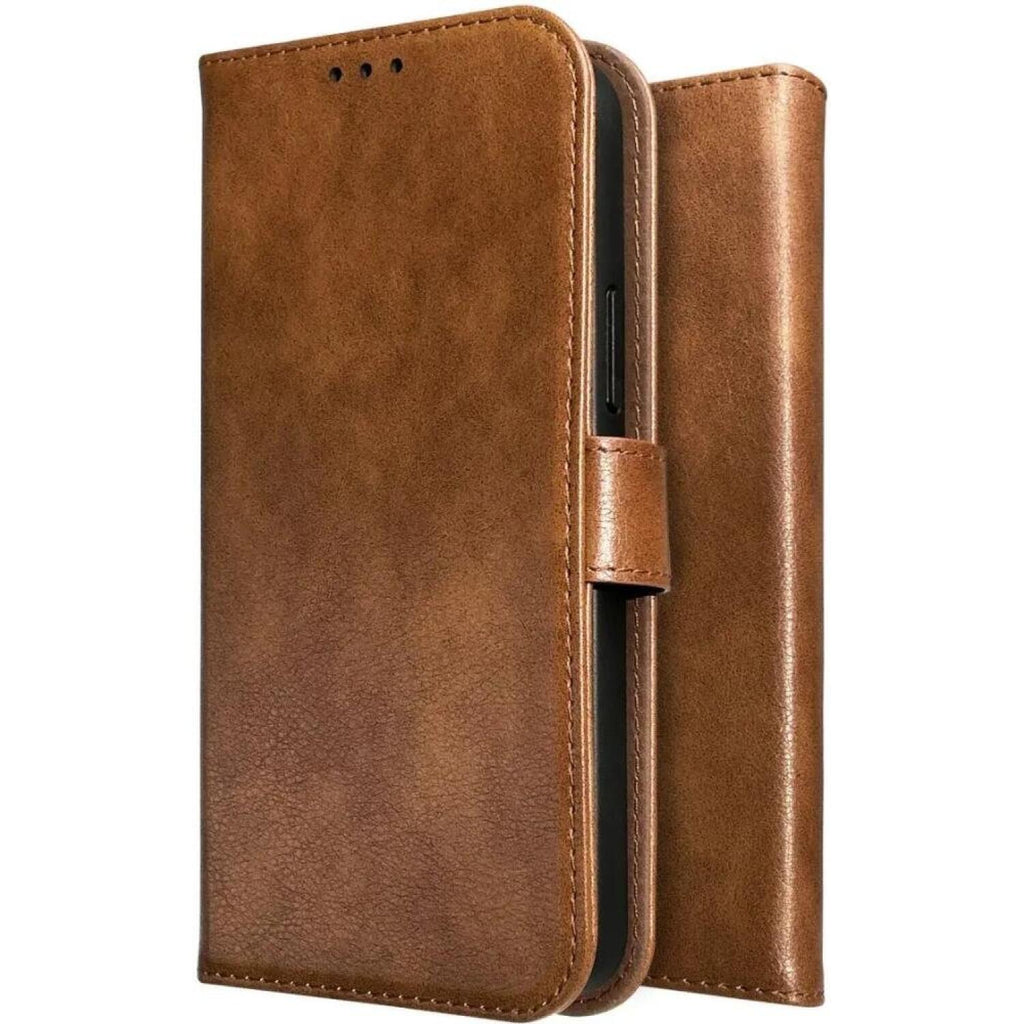Θήκη Xiaomi Redmi Note 14 Pro 5G / Poco X7 Rosso Element PU Πορτοφόλι - Brown (8719246478055)