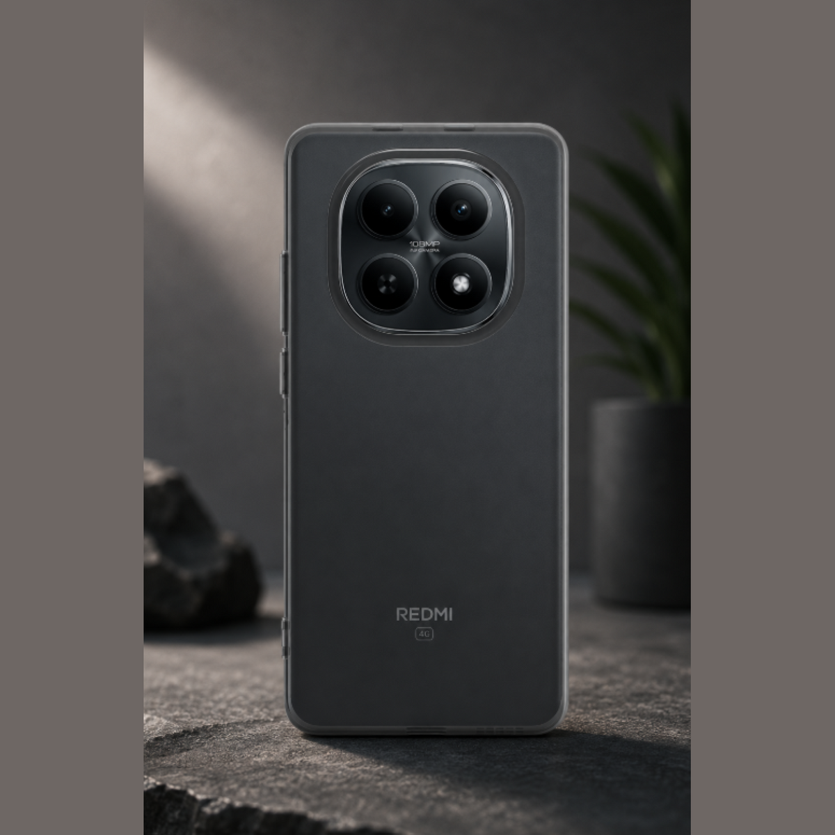 Θήκη Xiaomi Redmi Note 15 4G Vivid TPU Case Σιλικόνης - Black (VI-TPU Black case 1-26010001)