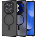Θήκη Xiaomi Redmi Note 15 / Poco M8 Spacecase Hybrid MagSafe Σκληρή Ημιδιάφανη με MagSafe - Black (5905719138967)