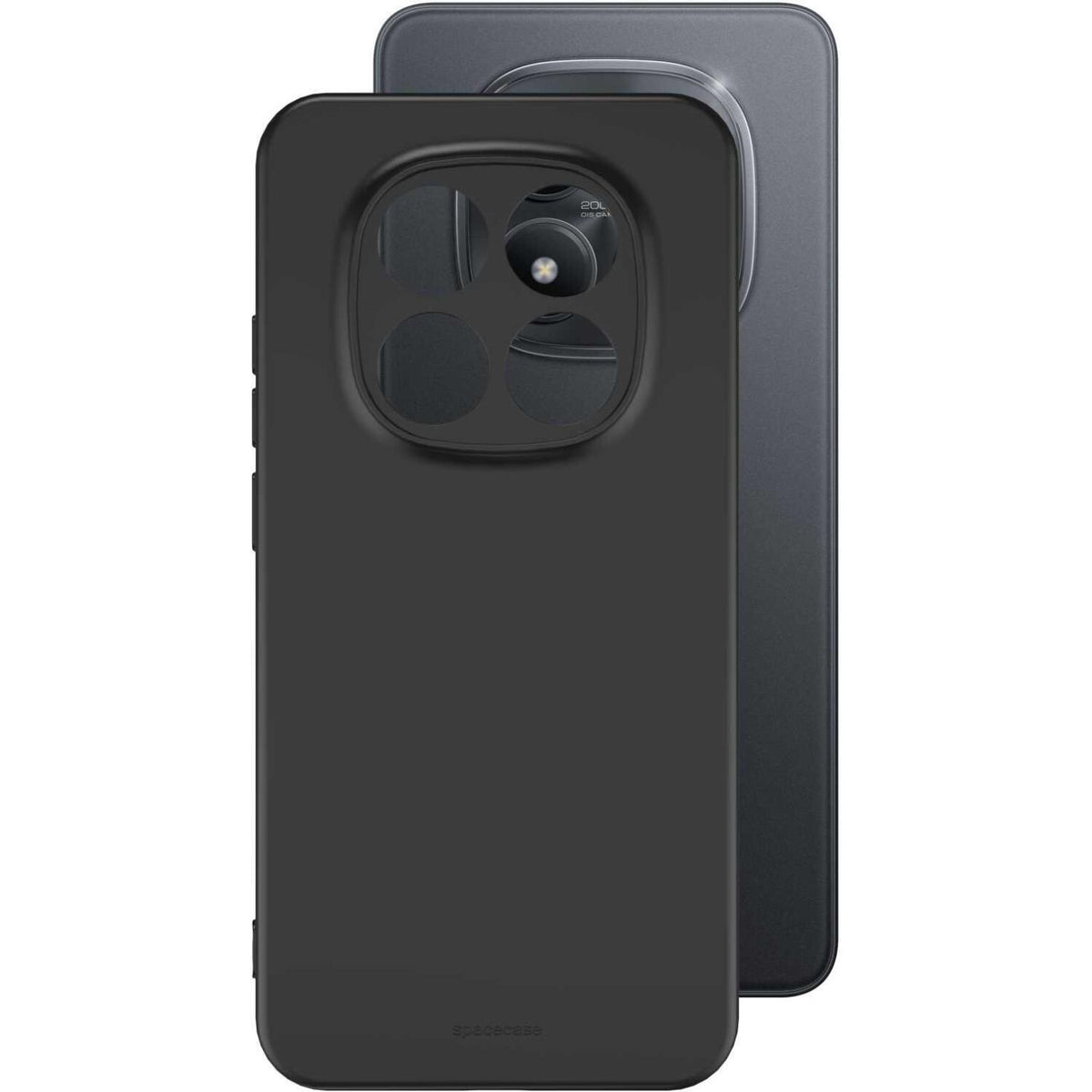 Θήκη Xiaomi Redmi Note 15 Pro 5G Spacecase Silicone Case Σιλικόνης - Black (5905719138882)