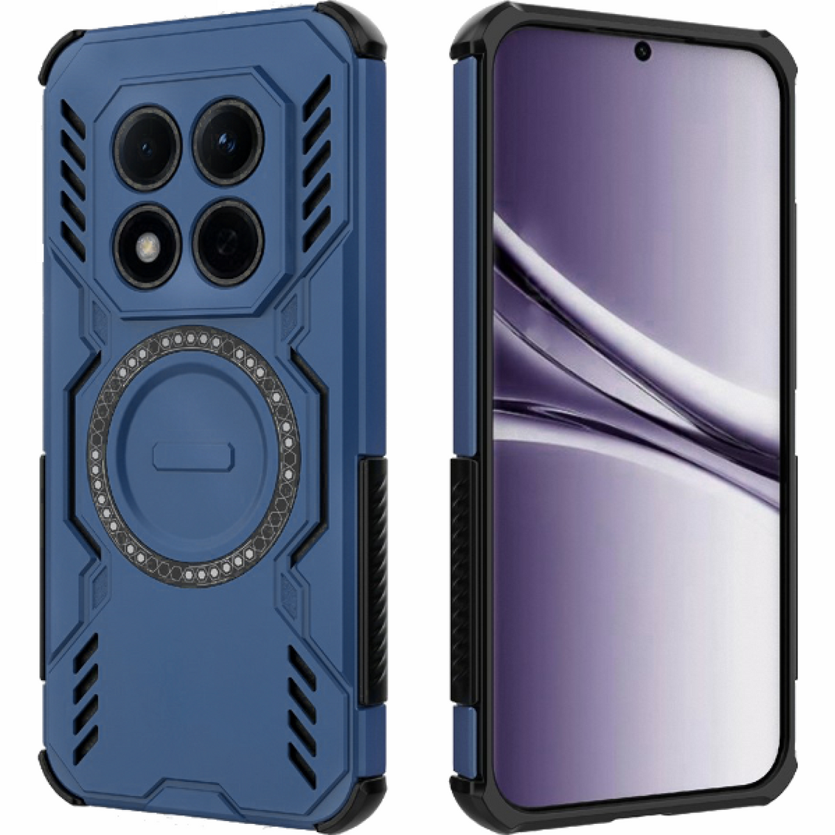Θήκη Xiaomi Redmi Note 15 Pro 5G Techsuit ArmorMag Ανθεκτική Σκληρή με MagSafe - Blue (5949419358324)