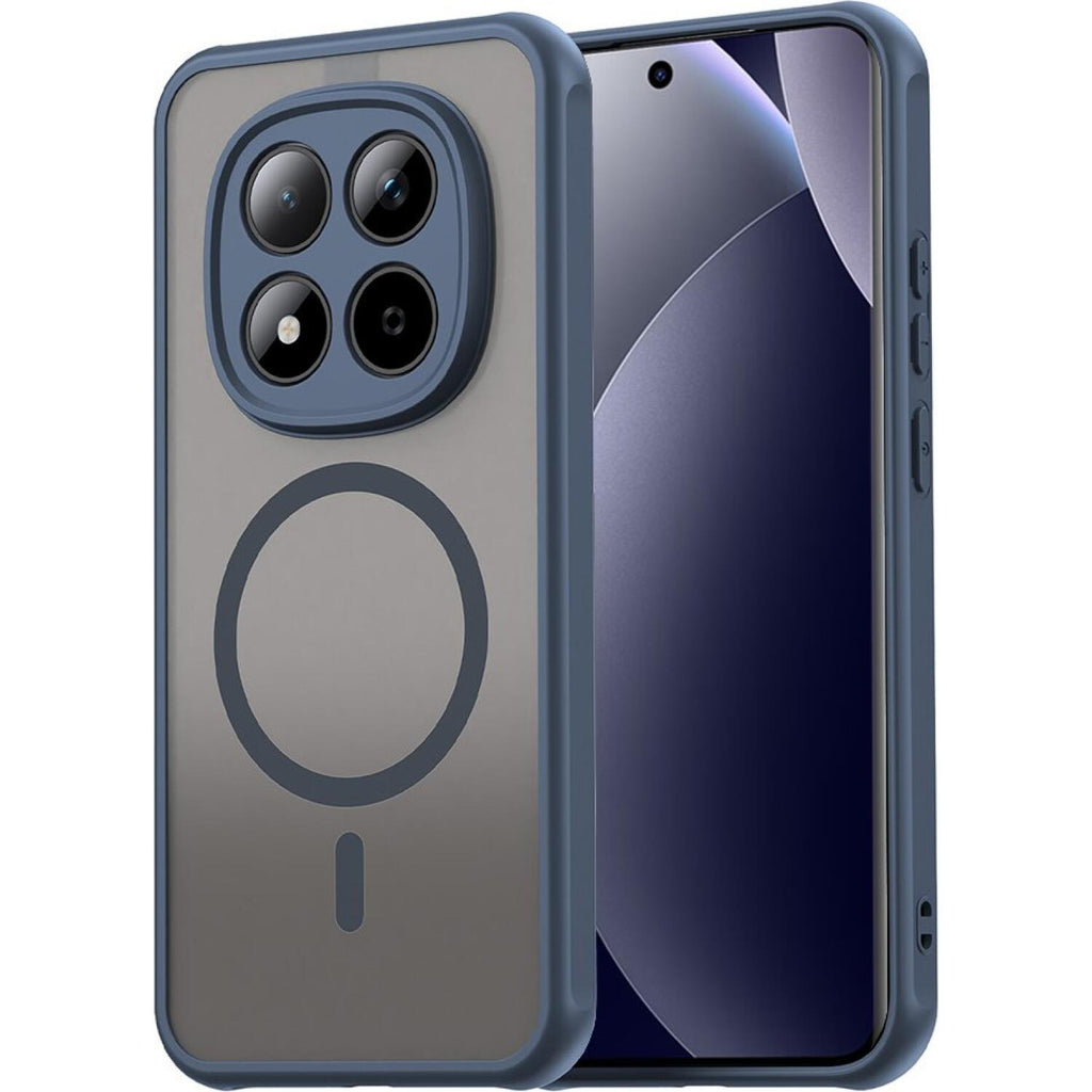 Θήκη Xiaomi Redmi Note 15 Pro 5G Techsuit HaloFrost II MagSafe Σκληρή Ημιδιάφανη με MagSafe - Navy Blue (5949419358157)
