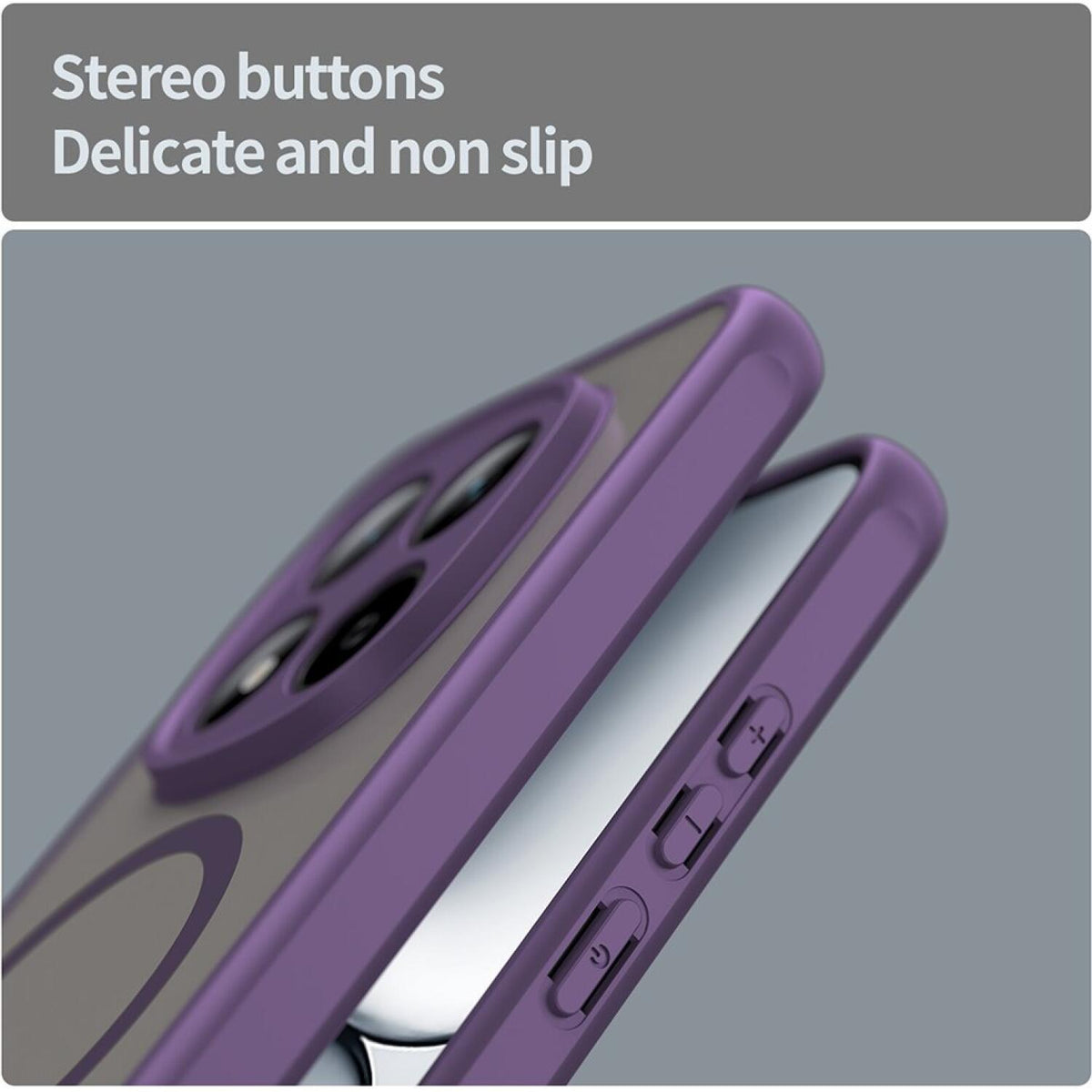 Θήκη Xiaomi Redmi Note 15 Pro 5G Techsuit HaloFrost II MagSafe Σκληρή Ημιδιάφανη με MagSafe - Purple (5949419358140)
