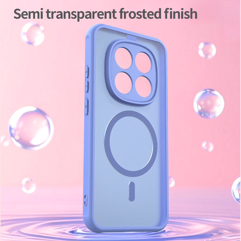 Θήκη Xiaomi Redmi Note 15 Pro 5G Techsuit HaloFrost II MagSafe Σκληρή Ημιδιάφανη με MagSafe - Sky Blue (5949419358171)