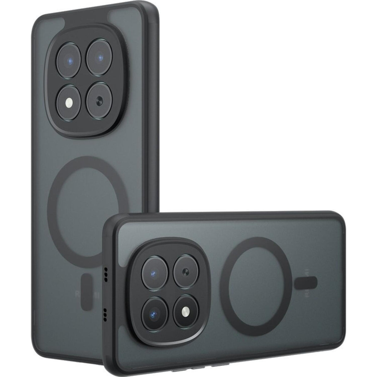 Θήκη Xiaomi Redmi Note 15 Pro 5G Techsuit PureFrost Σκληρή Ημιδιάφανη με MagSafe - Frosted Black (5949419358256)