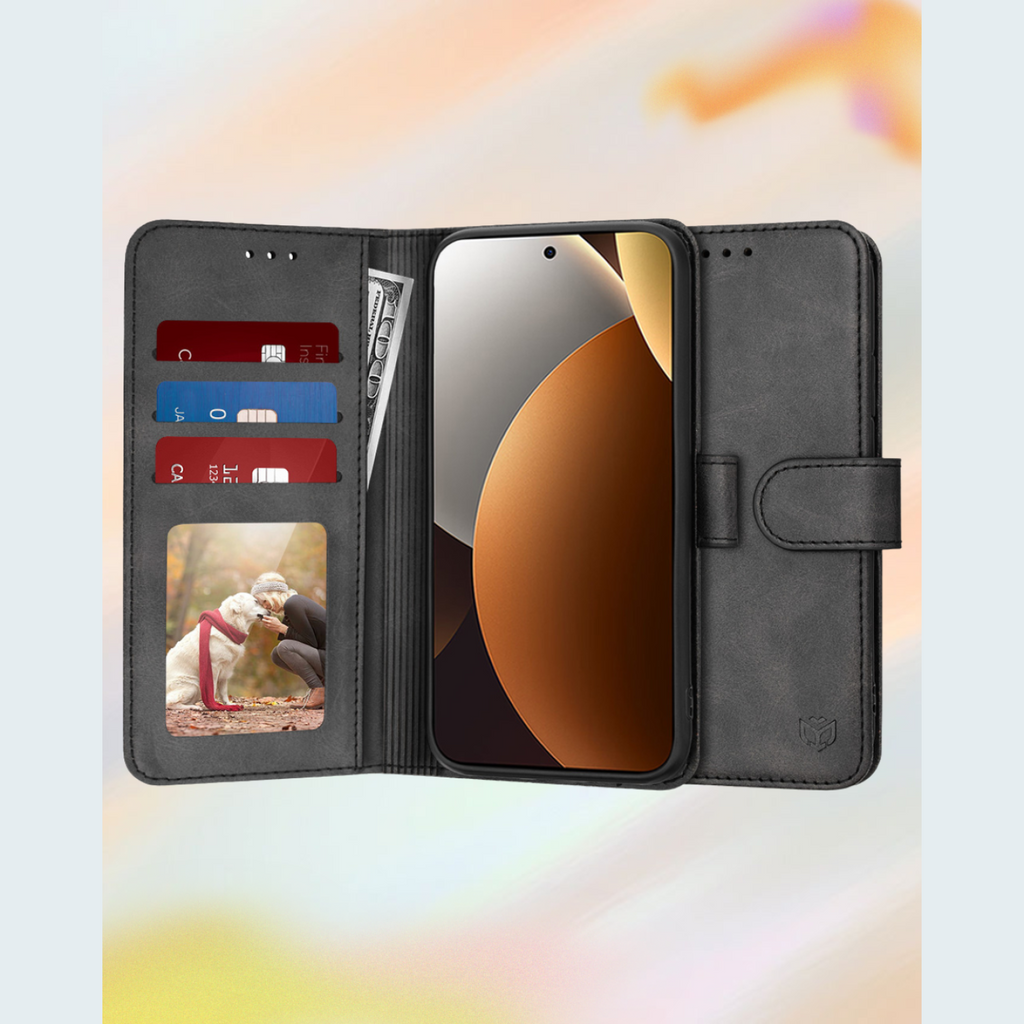 Θήκη Xiaomi Redmi Note 15 Pro Plus / Poco M8 Pro Techsuit Diary Book Πορτοφόλι - Black (5949419355552)