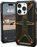 UAG Monarch - Ανθεκτική Θήκη Apple iPhone 15 Pro - Kevlar Elemental Green (11427811397B)