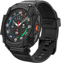 Unibody Θήκη Σιλικόνης - Samsung Galaxy Watch Ultra 2025 / 2024 47mm - Spigen Rugged Armor Pro - Matte Black (ACS08427)