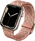 Uniq Aspen Braided Band - Premium Πλεκτό Λουράκι Apple Watch SE/11/10/9/8/7/6/5/4 (42/41/40mm) - Citrus Pink (UNIQ-41MM-ASPDE