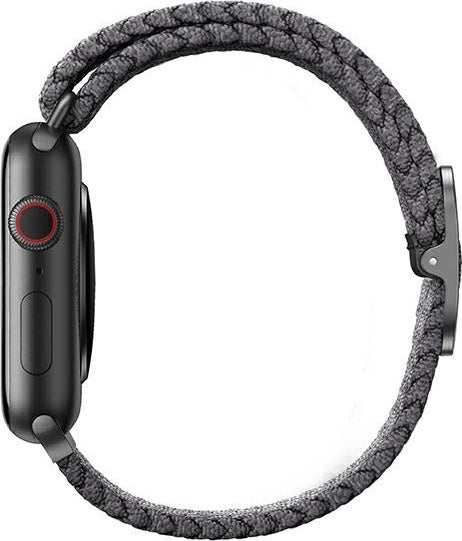 Uniq Aspen Braided Band - Premium Πλεκτό Λουράκι Apple Watch Ultra/SE/11/10/9/8/7/6/5/4 (49/46/45/44mm) - Grey (UNIQ-44MM-ASP