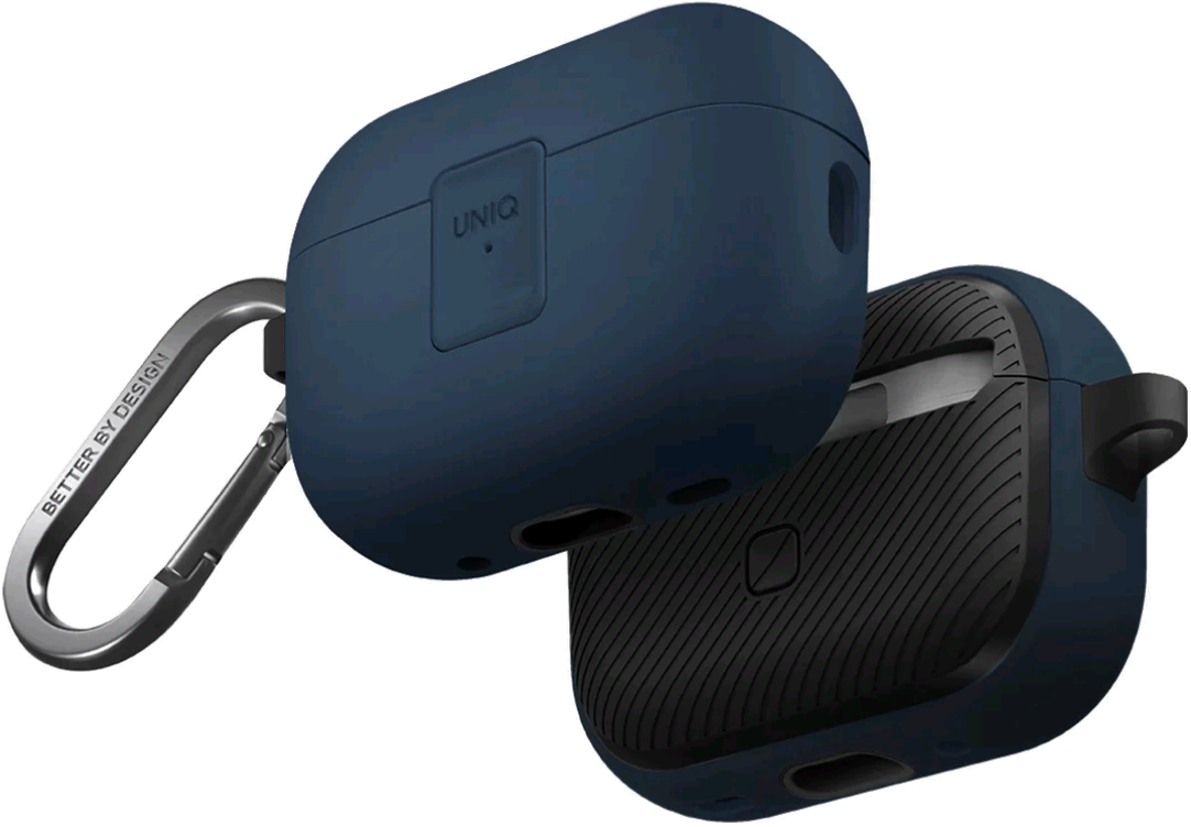 Uniq Clyde - Σκληρή Θήκη με Μαγνητικό Κλείσιμο - Apple AirPods Pro 2nd Gen - Royal Blue / Dark Grey (UNIQ-AIRPODSPRO2-CLYRBLU
