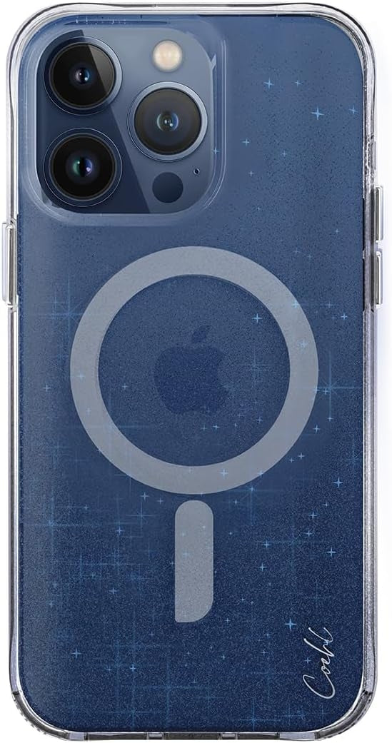 Uniq Coehl Lumino - Ανθεκτική MagSafe Διάφανη Θήκη - Apple iPhone 15 Pro - Prussian Blue (UNIQ-IP6.1P(2023)-LUMMBLU)