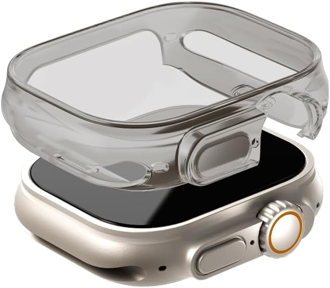 Uniq Garde Slim Hybrid Θήκη Apple Watch Ultra 3 / Ultra 2 / Ultra 1 49mm - Smoked Grey (UNIQ-49MM-GARSMK)