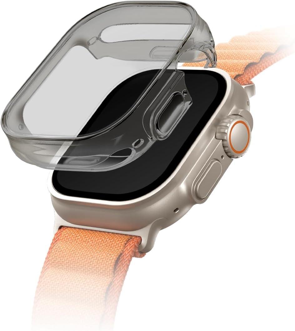 Uniq Garde Slim Hybrid Θήκη Apple Watch Ultra 3 / Ultra 2 / Ultra 1 49mm - Smoked Grey (UNIQ-49MM-GARSMK)