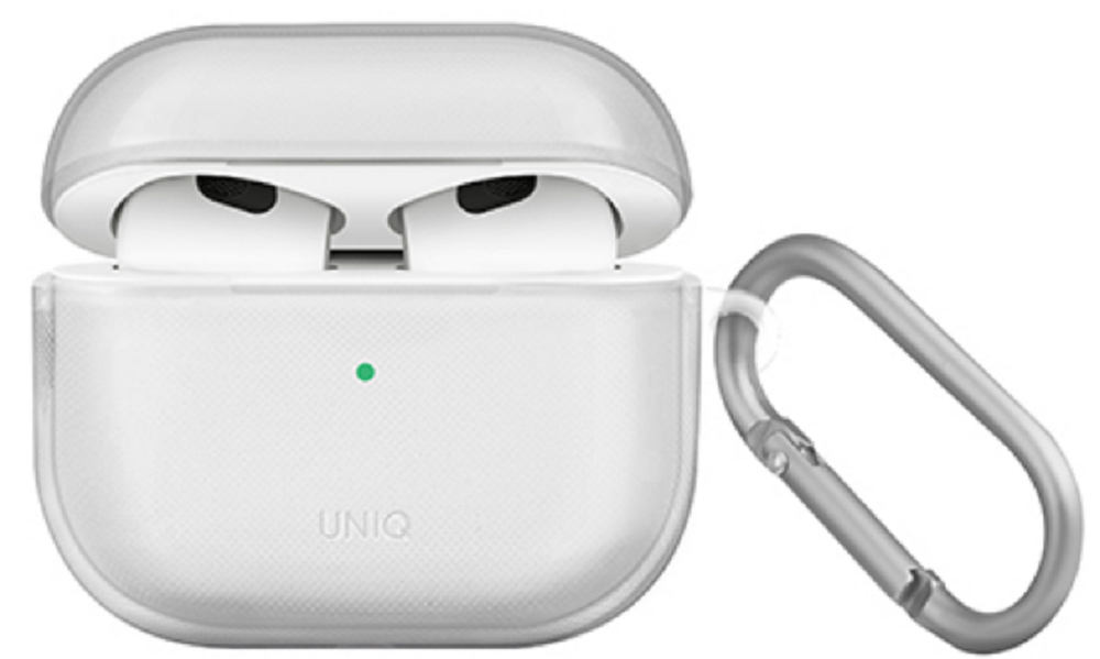 Uniq Glase Case - Διάφανη Θήκη για AirPods 3rd Gen - Glossy Clear (UNIQ-AIRPODS(2021)-GLSCLR)