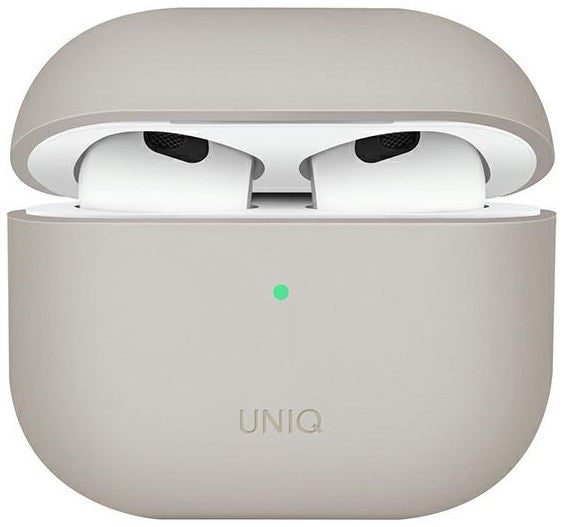 Uniq Lino Hybrid Case - Σκληρή Θήκη για AirPods 3rd Gen - Ivory (UNIQ-AIRPODS(2021)-LINOIVY)