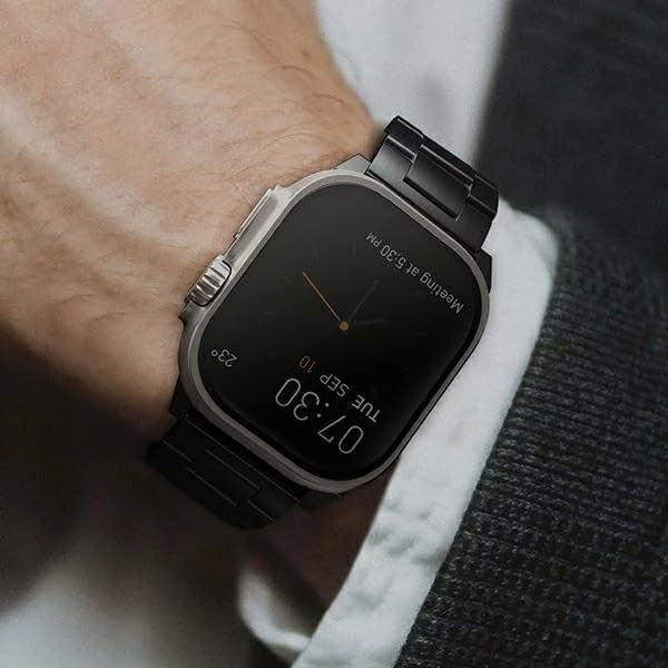 Uniq Osta Stainless Steel Band - Μεταλλικό Λουράκι από Ανοξείδωτο Ατσάλι - Apple Watch Ultra/SE/11/10/9/8/7/6/5/4 (49/46/45/4