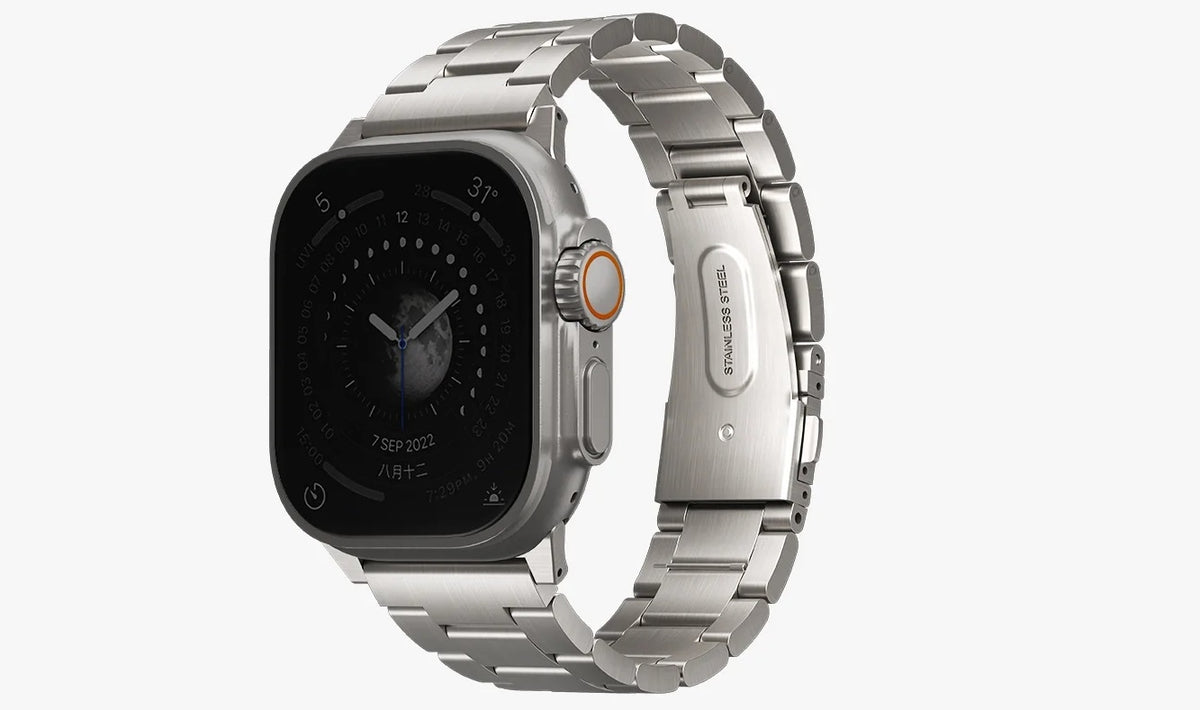 Uniq Osta Stainless Steel Band - Μεταλλικό Λουράκι από Ανοξείδωτο Ατσάλι - Apple Watch Ultra/SE/11/10/9/8/7/6/5/4 (49/46/45/4