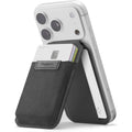Universal Θήκη Spigen Slim Fold MagFit S314-4 MagSafe Πορτοφόλι για Κάρτες με Αναδιπλούμενη Βάση - Black (AFA11591)