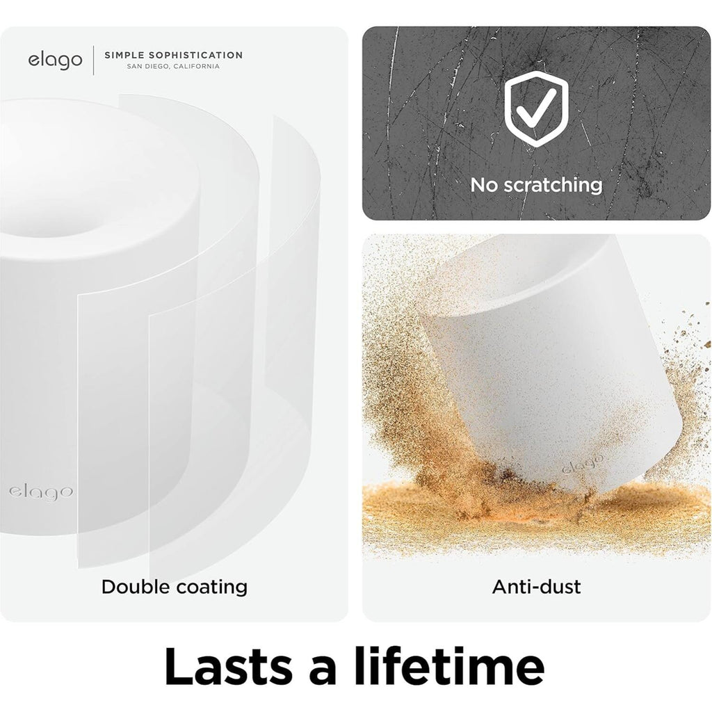 Βάση Apple Pencil Elago Apple Pencil Silicone Stand από Premium Σιλικόνη - White (EST-APEN-WH)