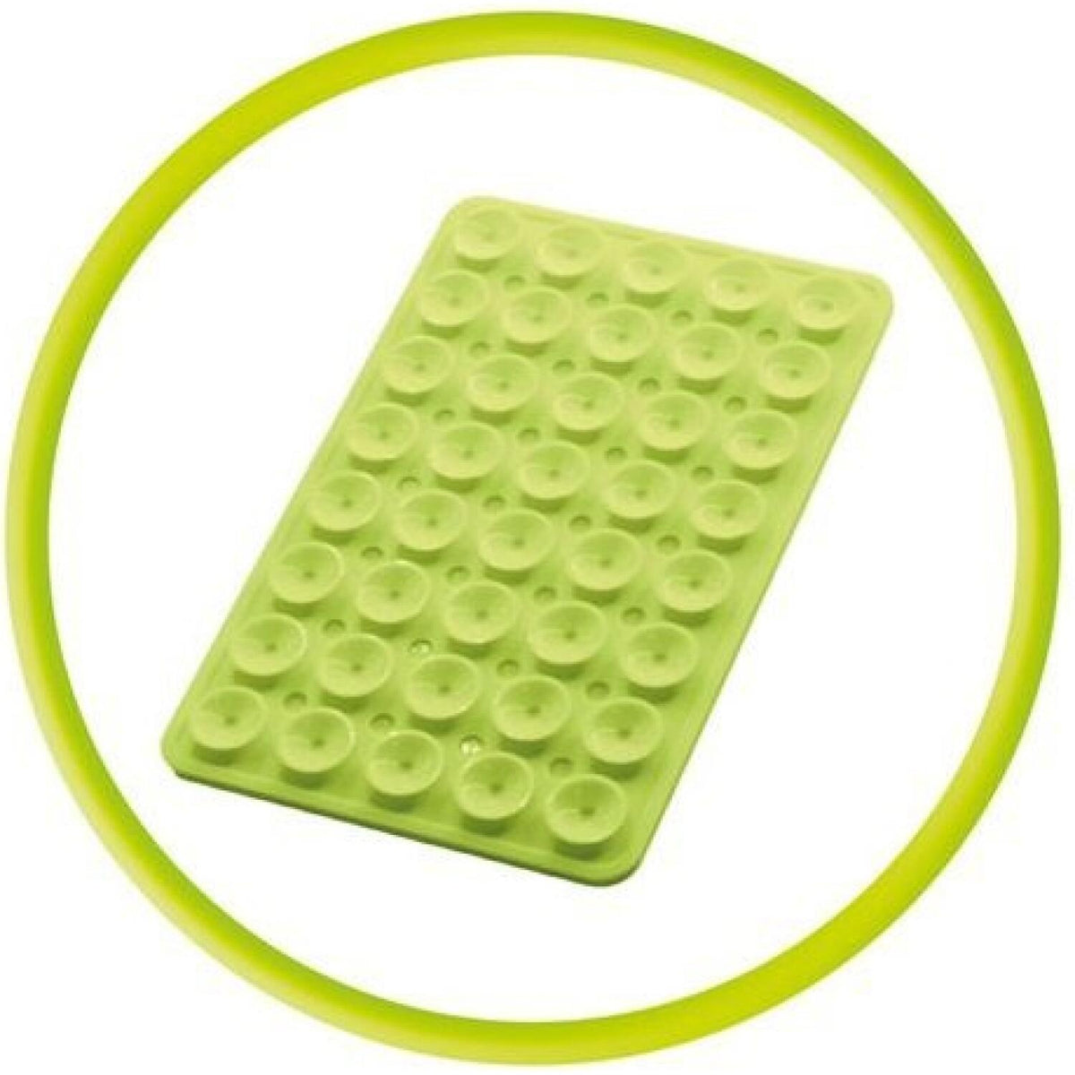 Βάση Στήριξης Mobile Origin Sticker Phone Mount O1 για Κινητά / Smartphones με Βεντούζα από Σιλικόνη - Green (MO-SPM-GRN)