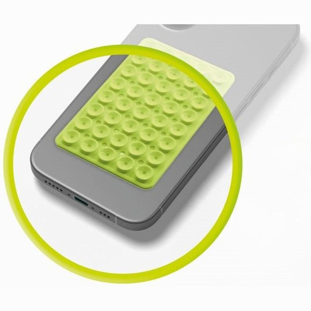 Βάση Στήριξης Mobile Origin Sticker Phone Mount O1 για Κινητά / Smartphones με Βεντούζα από Σιλικόνη - Green (MO-SPM-GRN)