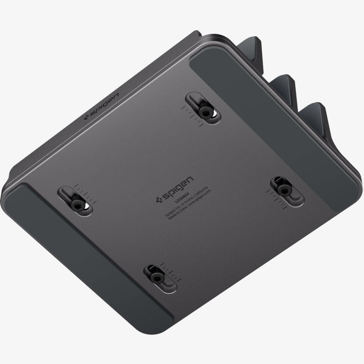 Βάση Στήριξης Spigen LD208S4 Ρυθμιζόμενη από Αλουμίνιο με 4 Θέσεις για Laptop / Tablet / Smartphone - Space Gray (AMP10640)