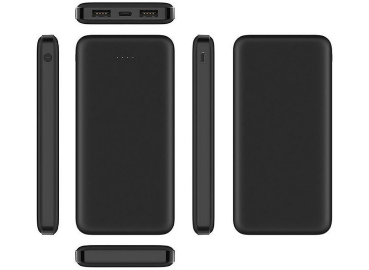 Veger PowerBank A10 - Φορητή Μπαταρία Φόρτισης με 2 x USB-Α - 10.000mAh - Black (W1065)