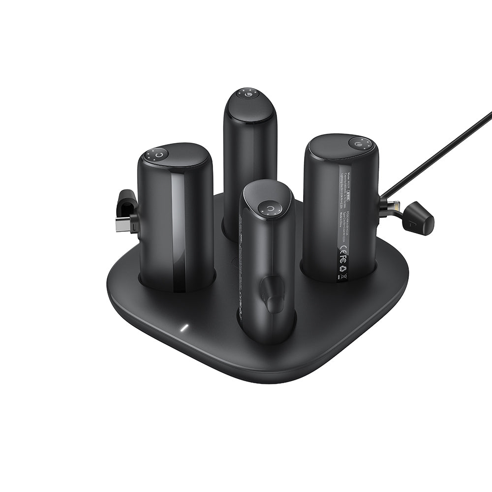 Veger W007 Charging Station Power Bank 5000mAh 20W Power Delivery / Quick Charge Μαύρο