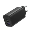 Vention Φορτιστής Χωρίς Καλώδιο GaN με Θύρα USB-A και 2 Θύρες USB-C 65W Μαύρος (FEDB0-EU)