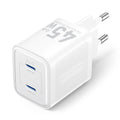 Vention 2-Port USB (C + C) GaN Charger (45W/45W) EU-Plug Black (FEFW0-EU)
