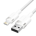 Vention Καλώδιο USB  2.0 A σε Lightning 2.4A 2M Λευκό (Vention LAMWH)