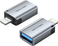 Vention Μετατροπέας USB-A female σε Lightning male 1τμχ CUCH0