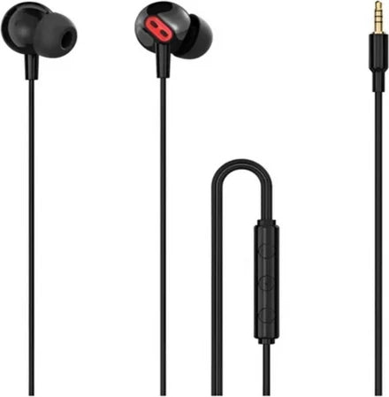 VENTION ECHO LITE 3.5mm In-Ear Wired Headphones 1.2M Black (GBABAV)
