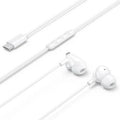 VENTION ECHO LITE USB-C In-Ear Wired Headphones with DAC Adapter 1.2M White (GBBWAV)