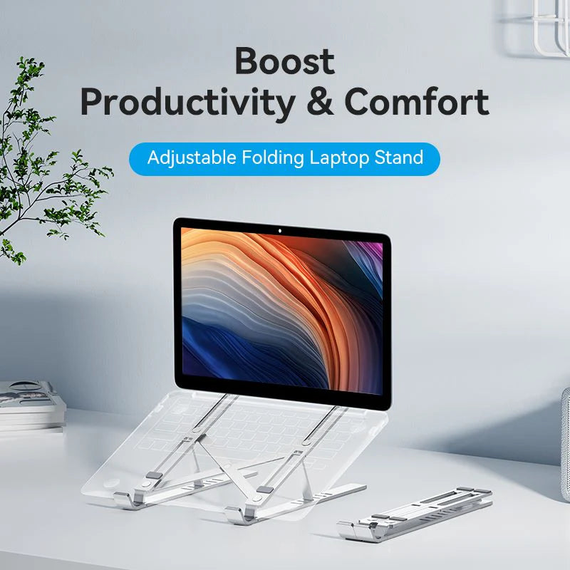Vention Foldable Laptop Stand Silver Aluminum Alloy TypeKDMI0
