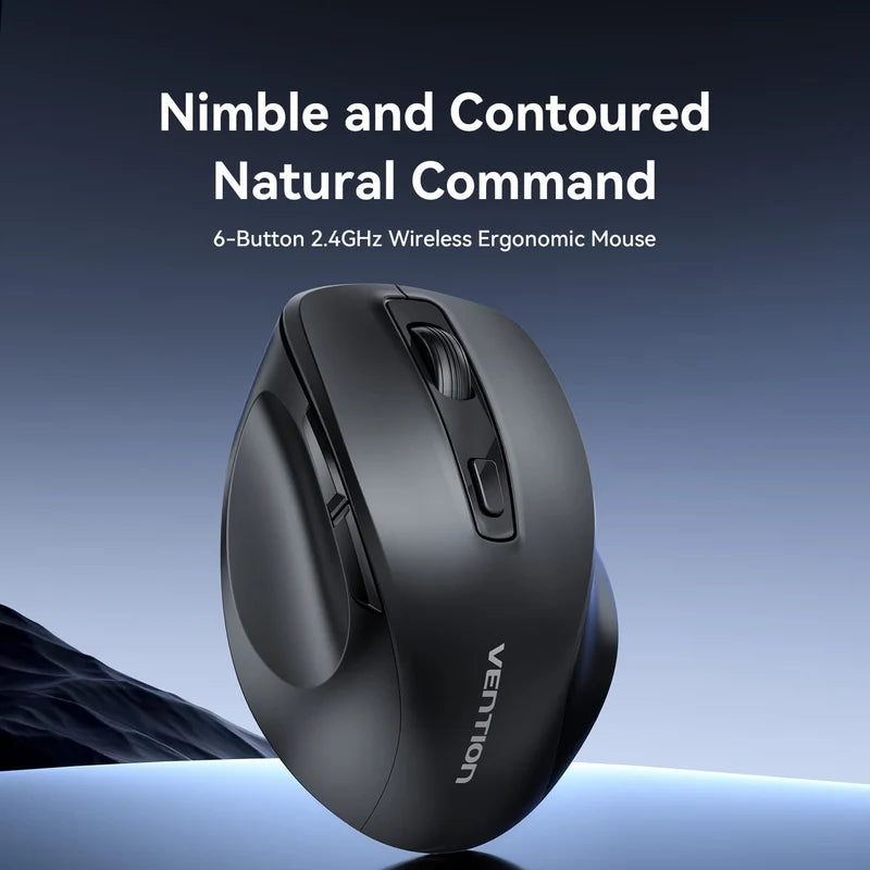 Vention 2.4G Wireless Ergonomic Μouse KTHB0