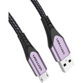 Vention 480Mbps 1.5m Purple USB 2.0 Cable to Micro-USB COAVG