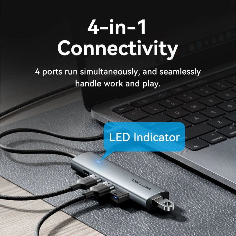 Vention 5-in-1 USB-C Hub TGZHB