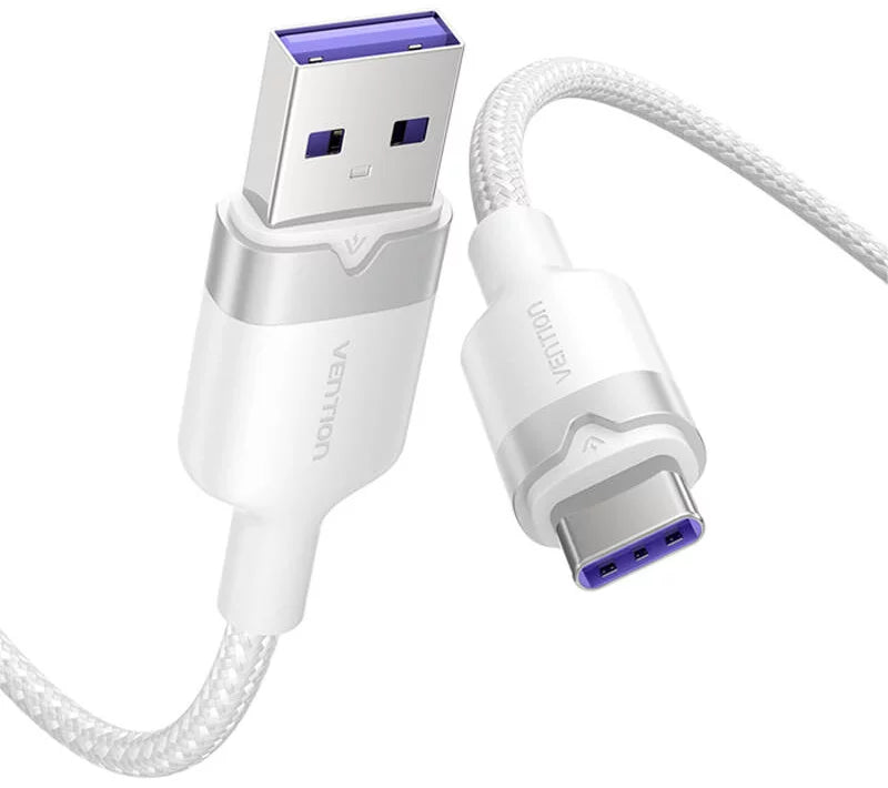 Vention Καλώδιο USB 2.0 A σε USB‑C 3A 2M Λευκό (Vention CTNWH)