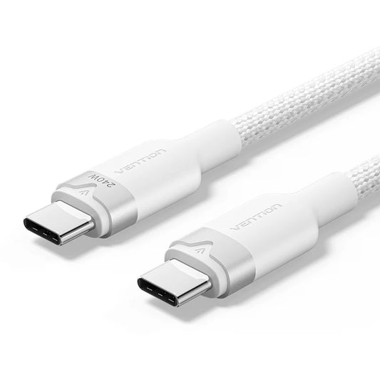 Καλώδιο USB -C σε USB-C 5A 2M Λευκό (Vention TRIWH)