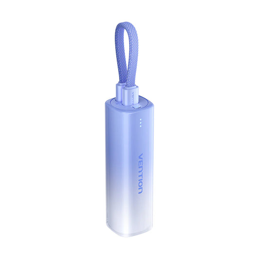 5000mAh Power Bank (USB-C + Lightning) 20W Blue Light Indicator Display Type