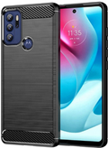 Vivid Carbon Silicone - Θήκη Σιλικόνης Motorola Moto G60S - Black (UNCAMOTOG60SBK)