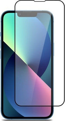 Vivid Full Face Tempered Glass - Αντιχαρακτικό Γυαλί Οθόνης Apple iPhone 13 mini - Black (VITEMP195BK)