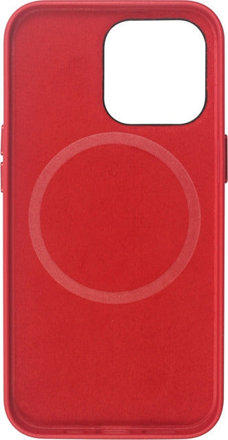 Vivid PU Leather Case - Σκληρή Θήκη Magsafe Apple iPhone 13 Pro Max - Red (VIMAGLE198RD)