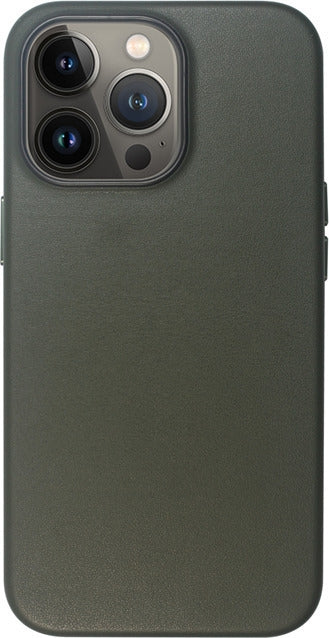Vivid PU Leather Case - Σκληρή Θήκη Magsafe Apple iPhone 13 Pro - Olive Green (VIMAGLE197OLIVEGR)